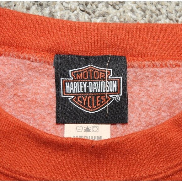 Vintage Harley-Davidson Motorcycles American Legend Pullover Sweatshirt Medium - Picture 4 of 7